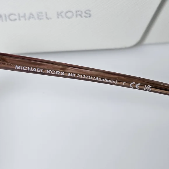 Michael Kors Women's Sunglasses gradient MK2137U 317513 57 Anaheim Tan Blush - Picture 10 of 14